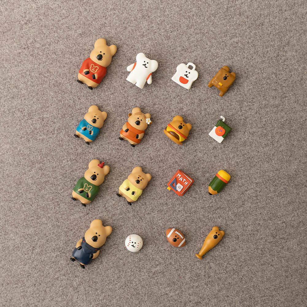 【Dinotaeng】Quokka in School Magnet 校園磁鐵組