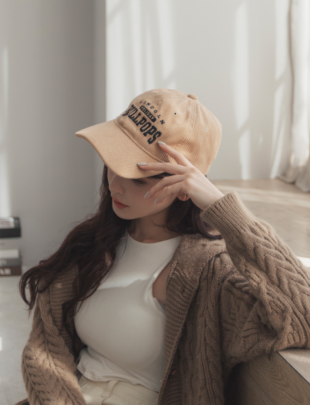 美字刺繡棒球帽