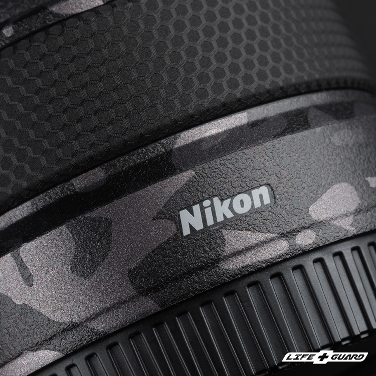 Nikon Z DX 24mm F1.7 貼膜商品圖，LIFE+GUARD 專機專屬設計開版