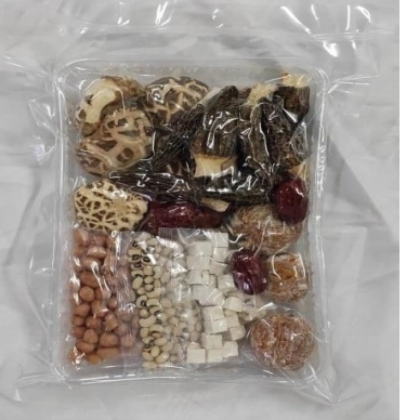 cc9381 羊肚菌花菇眉豆花生 茯苓湯