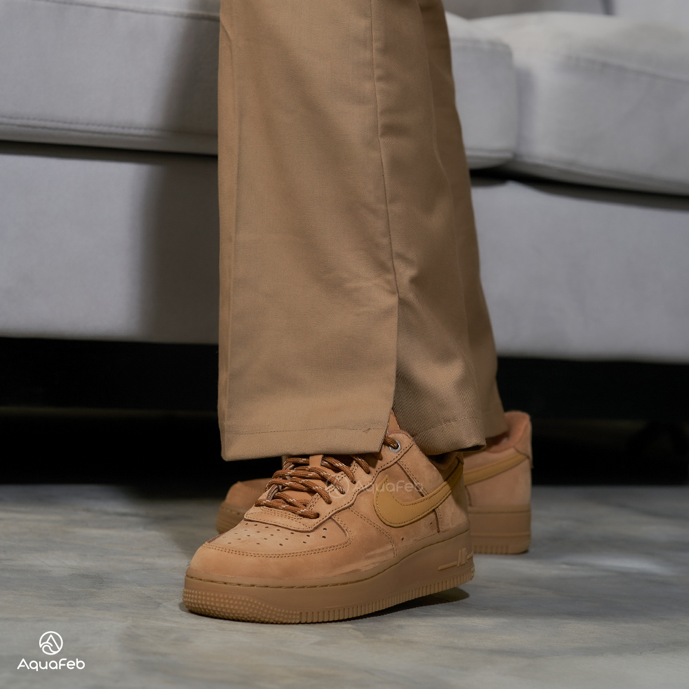 Nike Air Force 1 Low 女 小麥 AF1 經典 低筒 穿搭 運動 休閒鞋 FZ7372-200