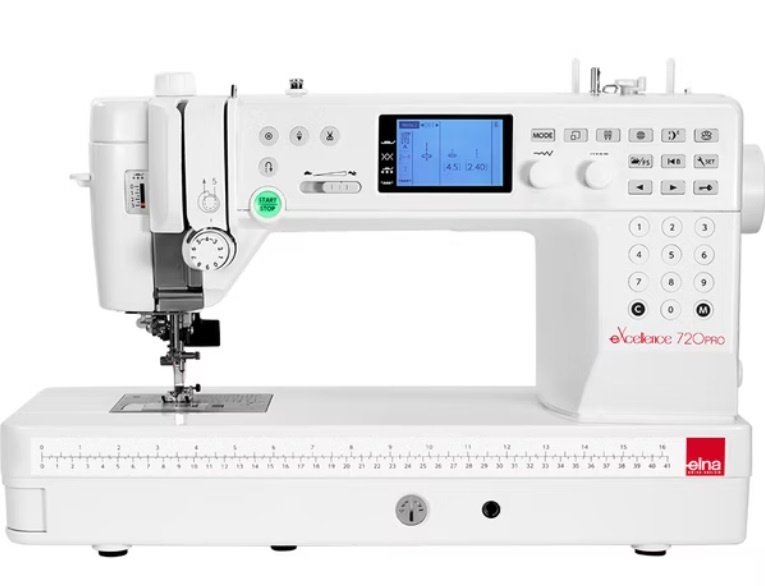 elna eXcellence 720 PRO 專業電腦縫紉機(加贈壓腳轉接套組)