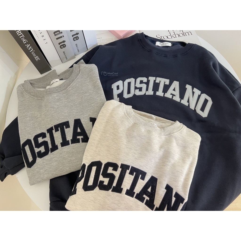 6210 POSITANO刺繡大學T