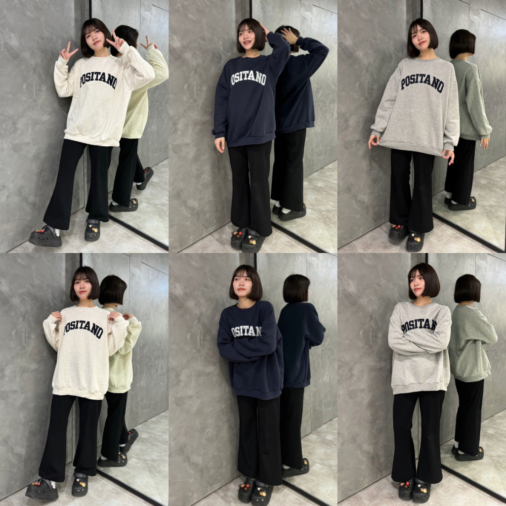 6210 POSITANO刺繡大學T