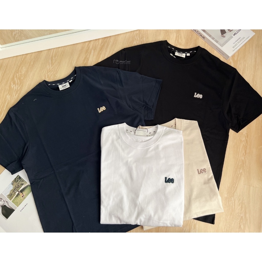 LEE刺繡小標短袖