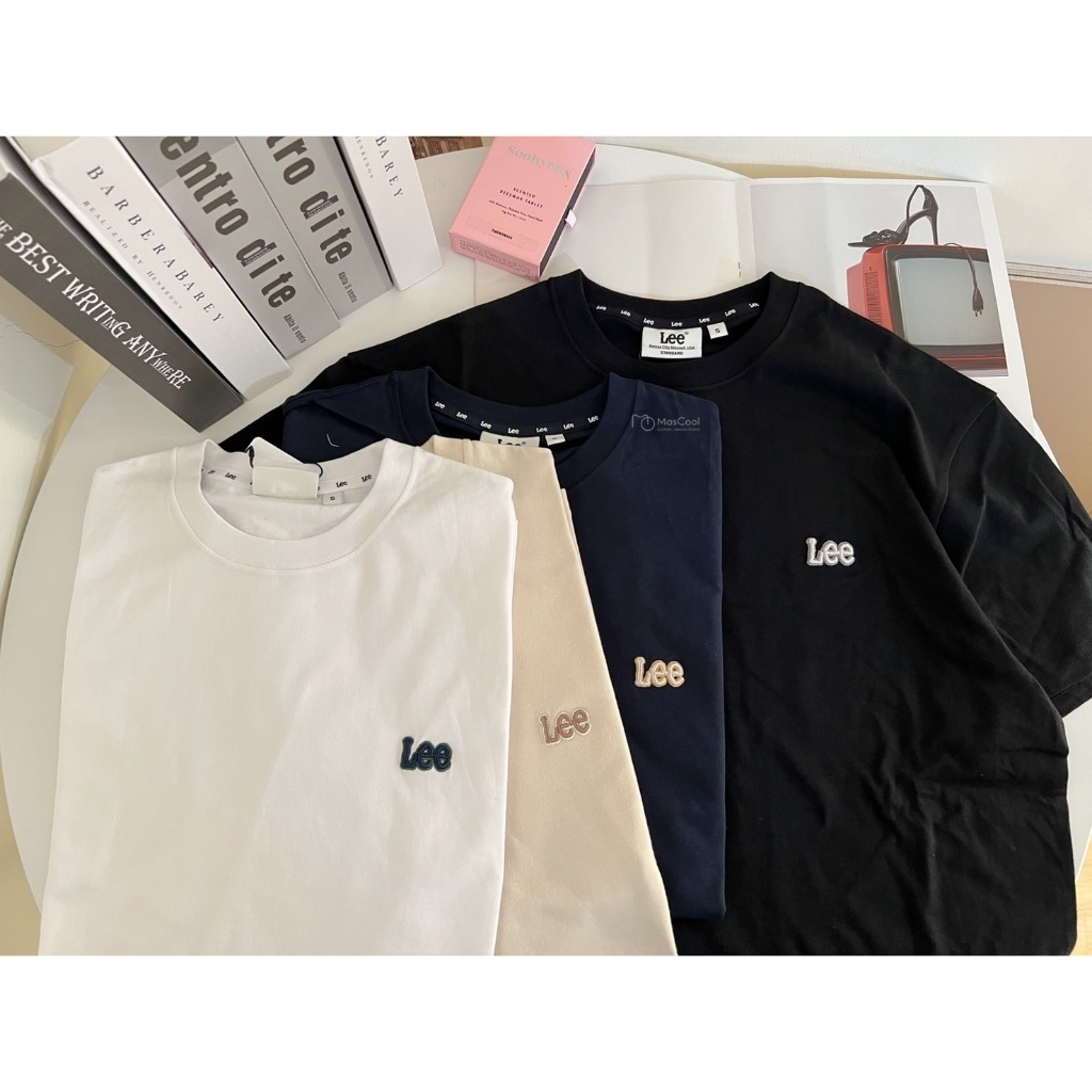 LEE刺繡小標短袖