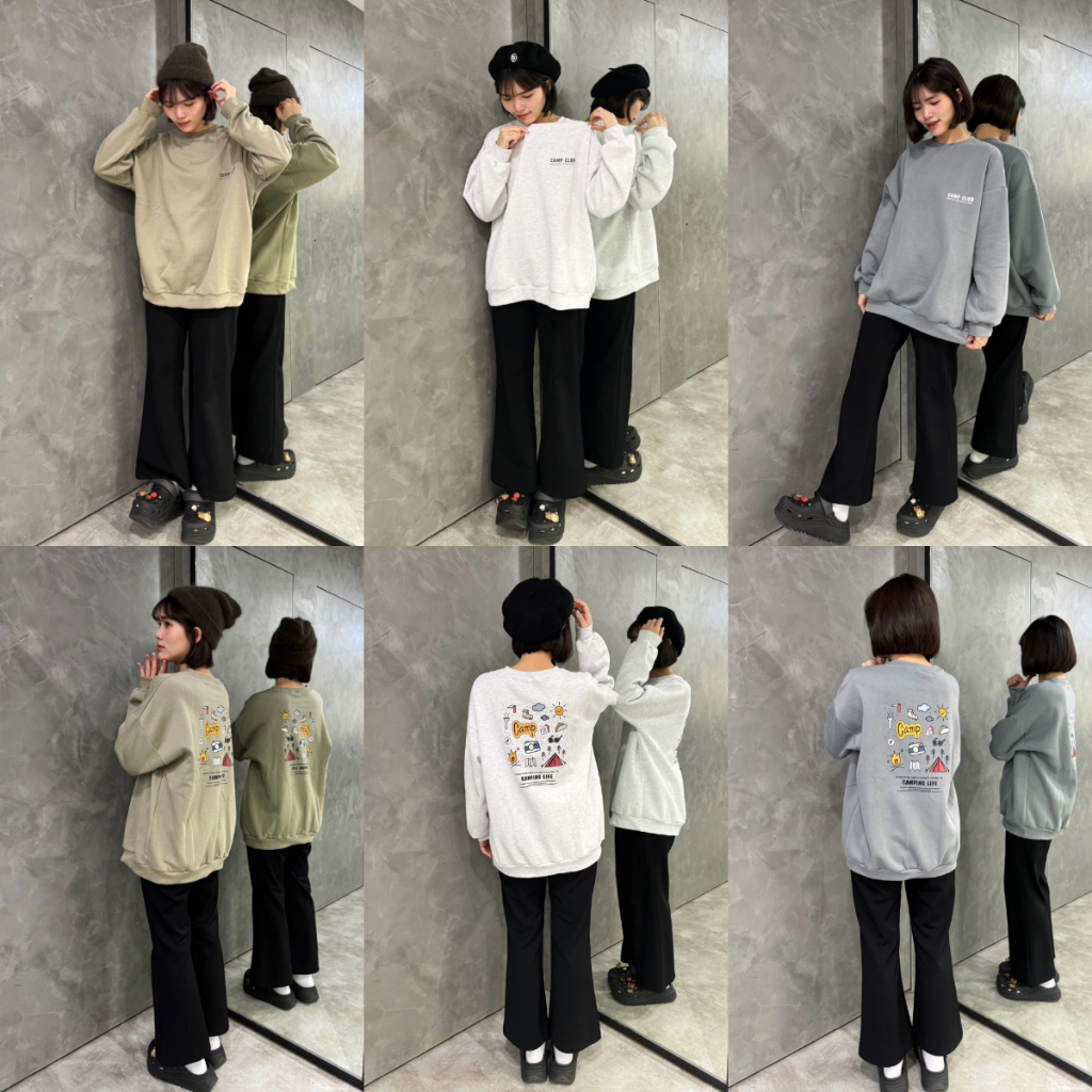 6212 CAMP CLUB大學T