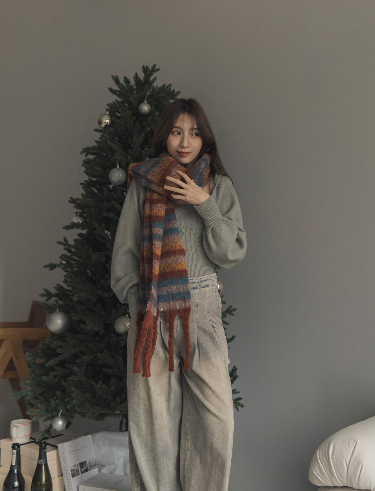 兩件組針織背心上衣