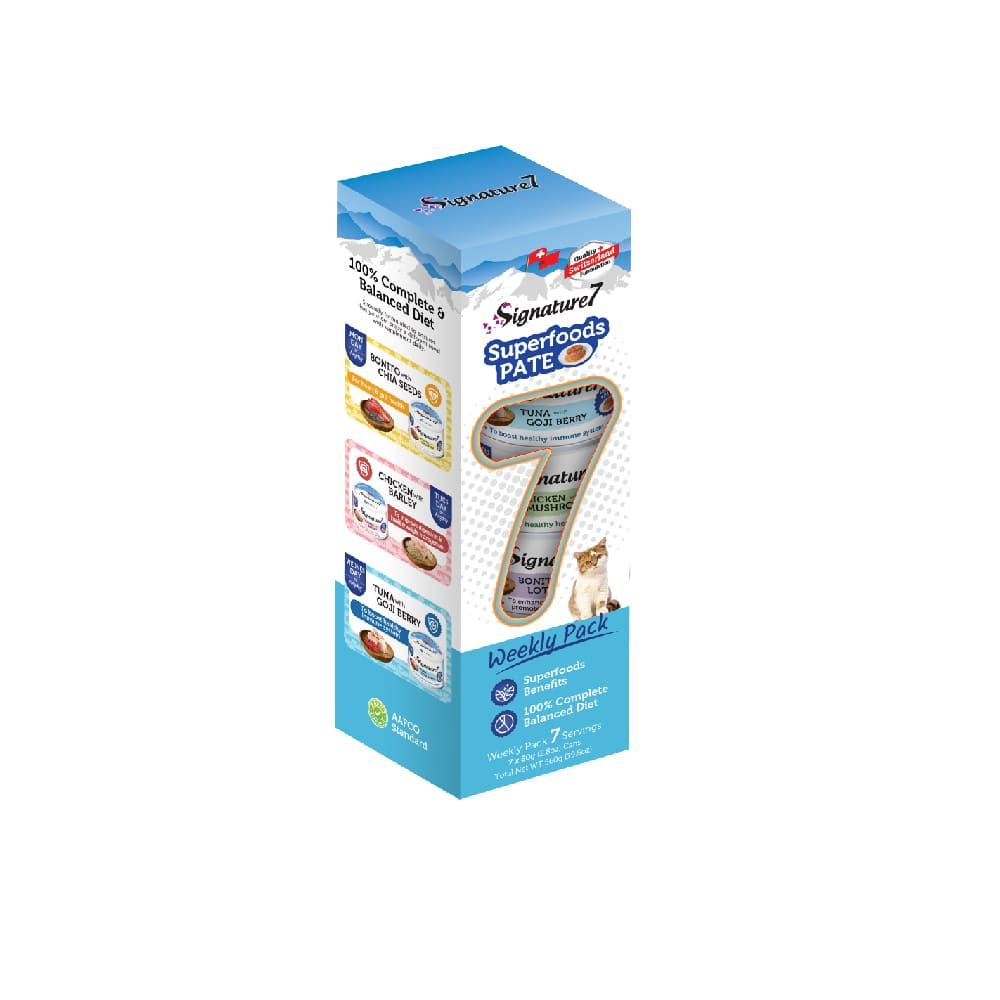 心寵 爆漿肉醬貓主食罐 日享套餐｜綜合口味  80gＸ7入