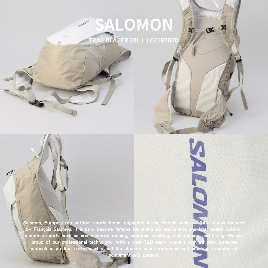 Salomon TRAILBLAZER 後背包 登山包 機能面料