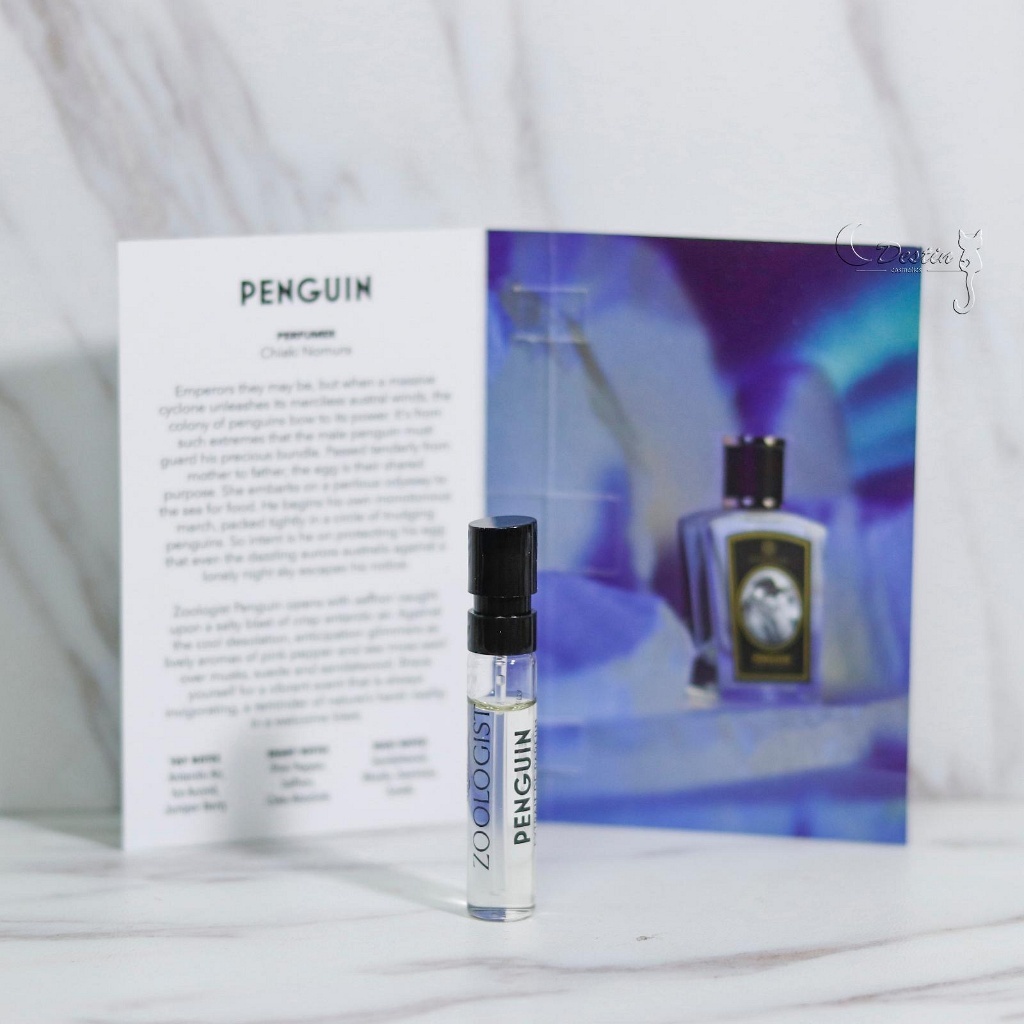 Zoologist 動物學家企鵝Penguin 中性香精1.5mL 全新試管香水可噴式