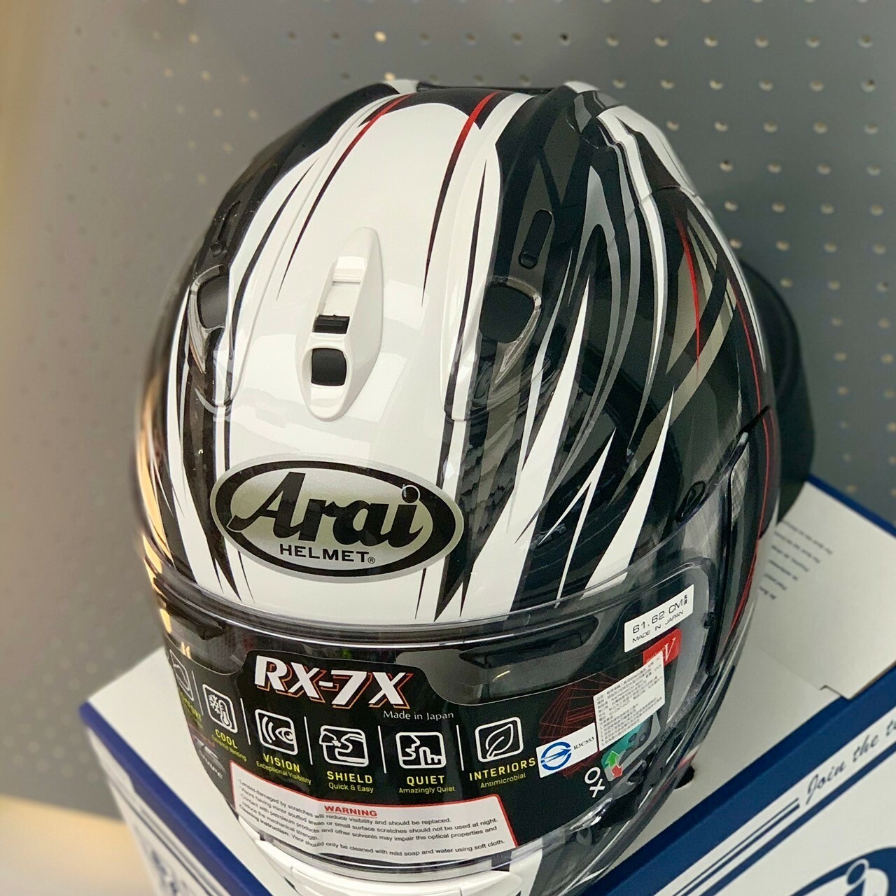 Arai RX-7X ラジカル ホワイト Lサイズ 新品 RADICAL 白 【公式通販】