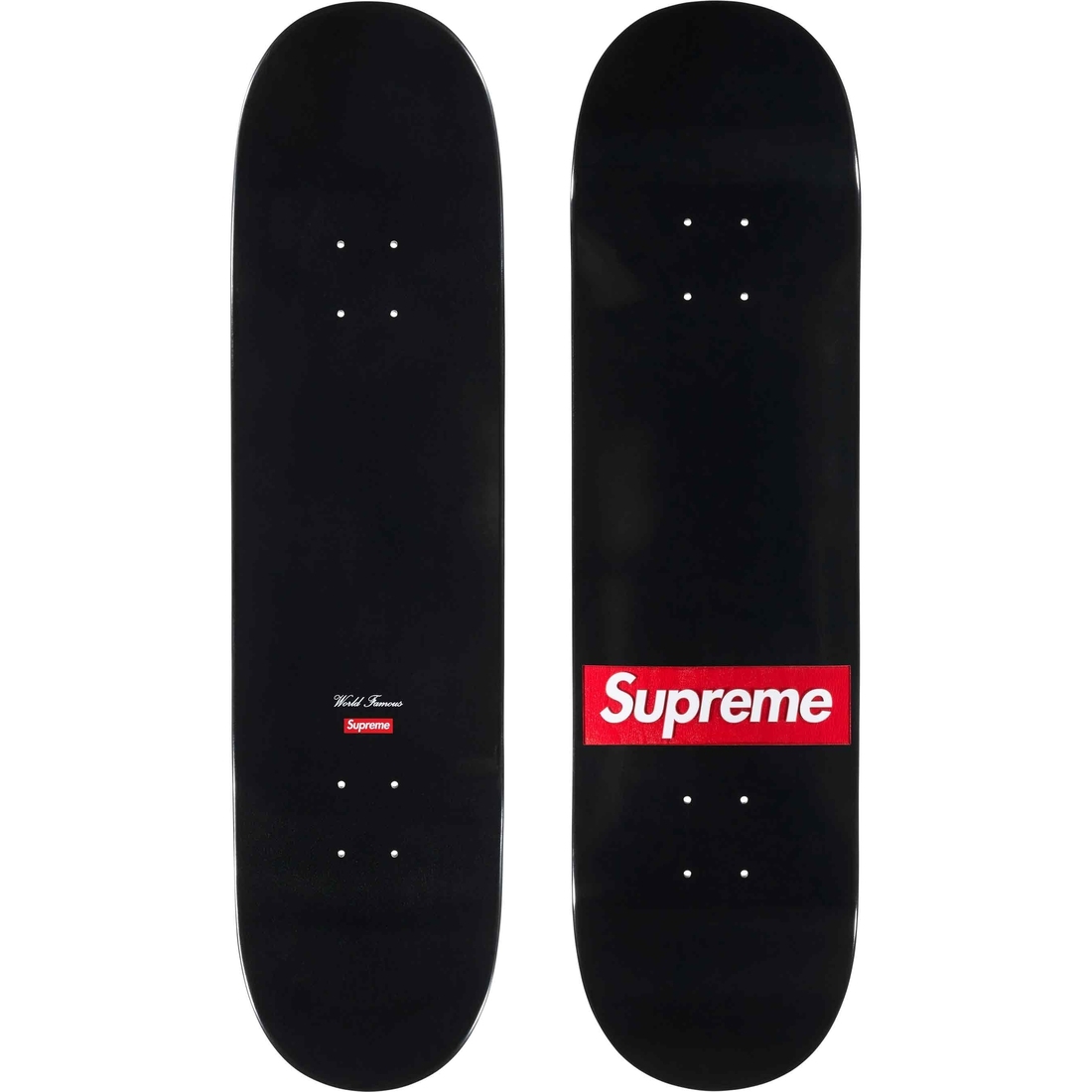 SUPREME SS24 ROUTED BOX LOGO SKATEBOARD