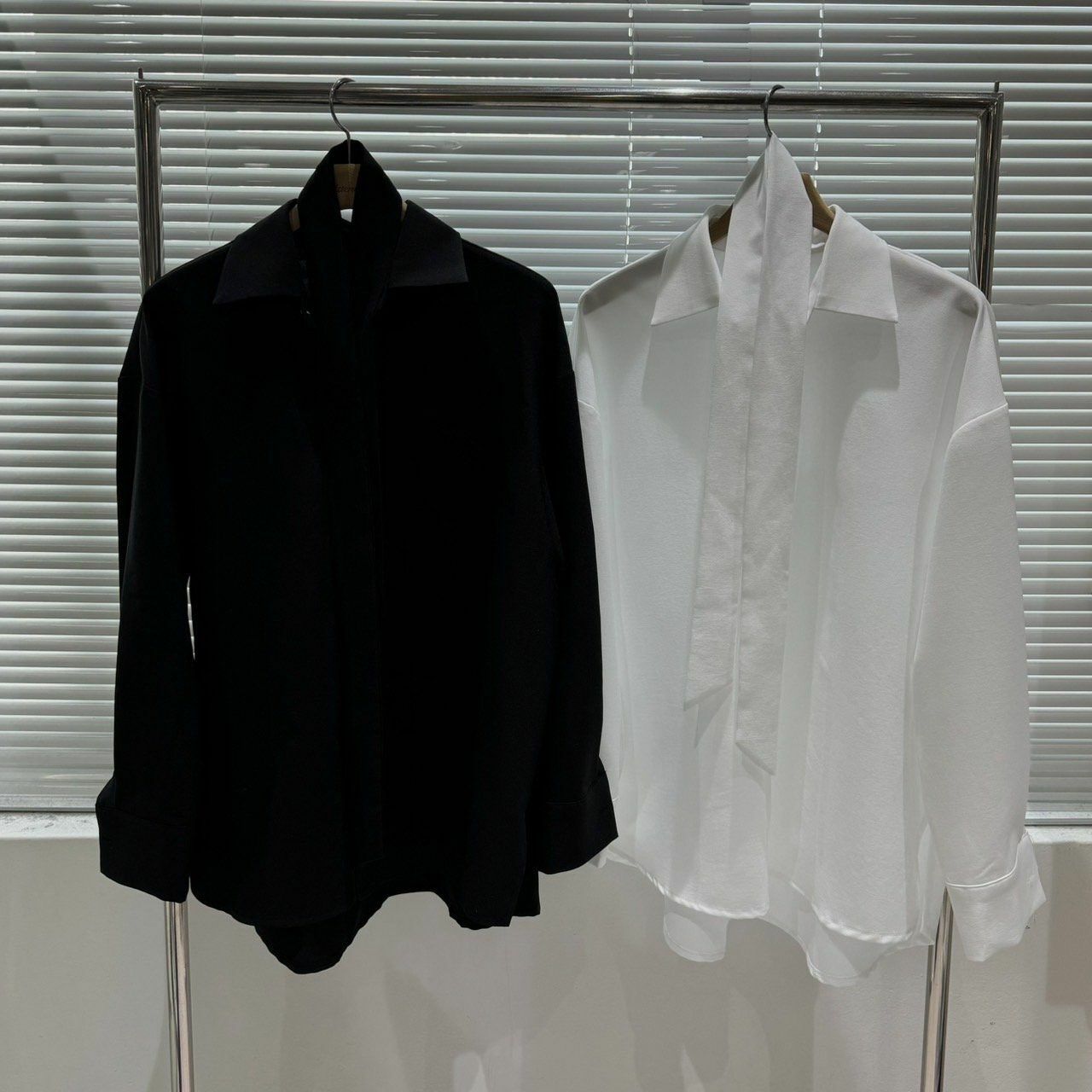 淨色連呔長袖恤衫 BY ATTENTION-142S