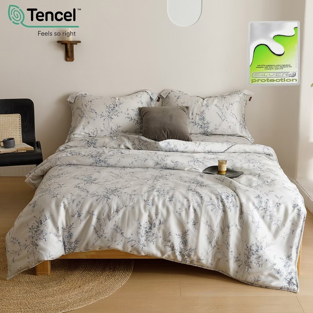 60支天絲床包兩用被組  | NV 983