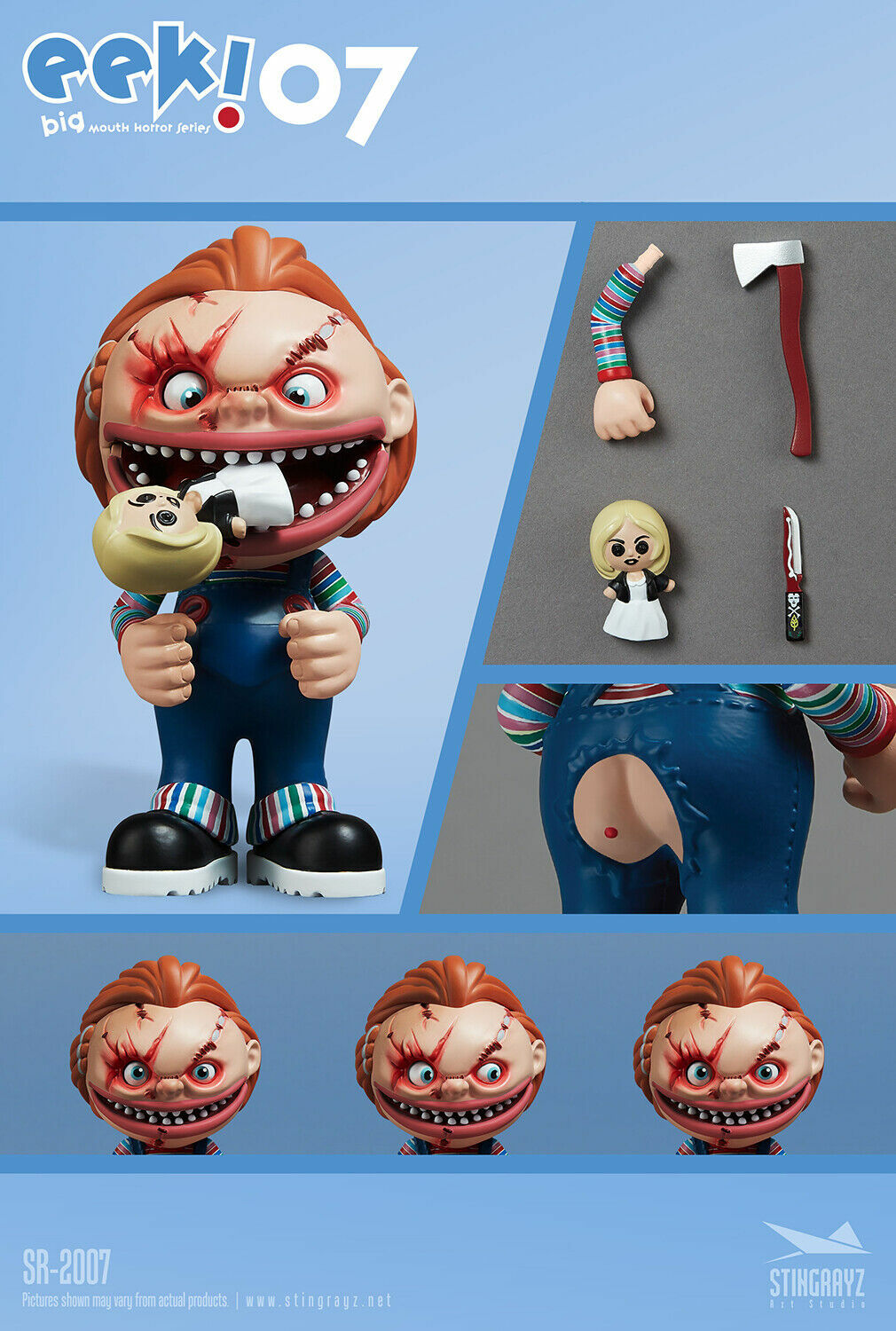 MiVi STINGRAYZ: EEK! 饑餓殺手(鬼娃新娘) 恰吉