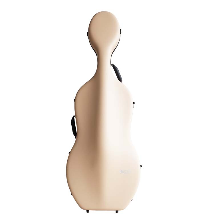 UNO Case 超輕量碳纖維大提琴盒 (消光奶茶) 附超厚防水琴盒保護套