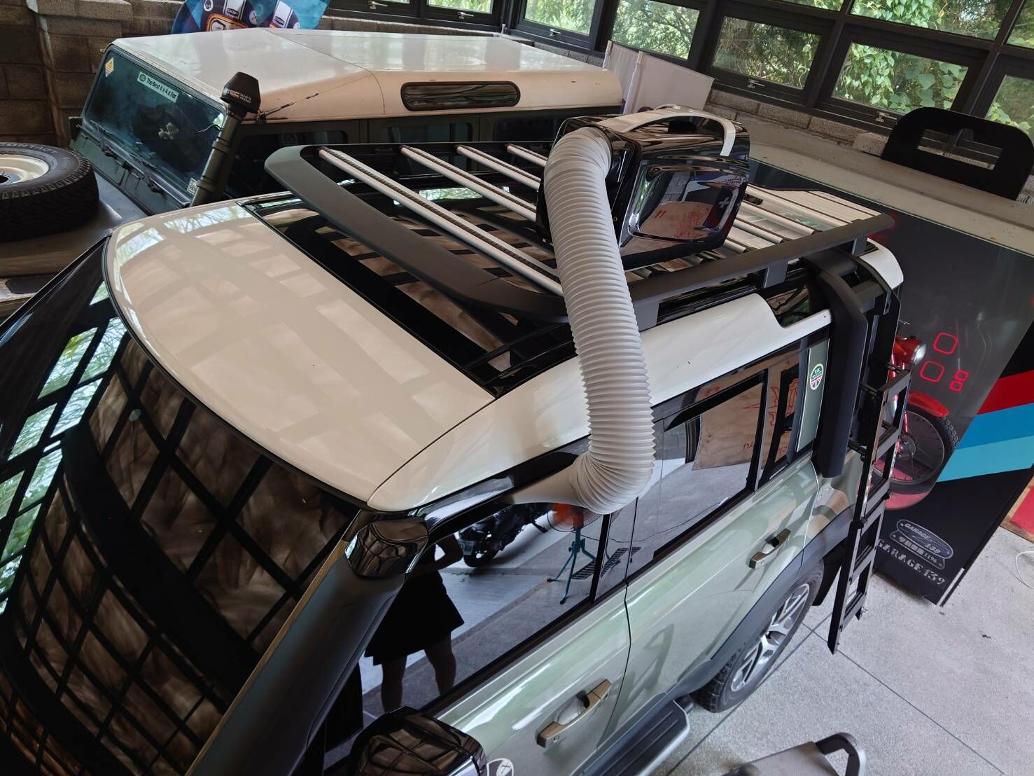 【HAWRIN 華菱】扁出風口排風嘴(2入) 冷氣排風嘴 G-C2-2