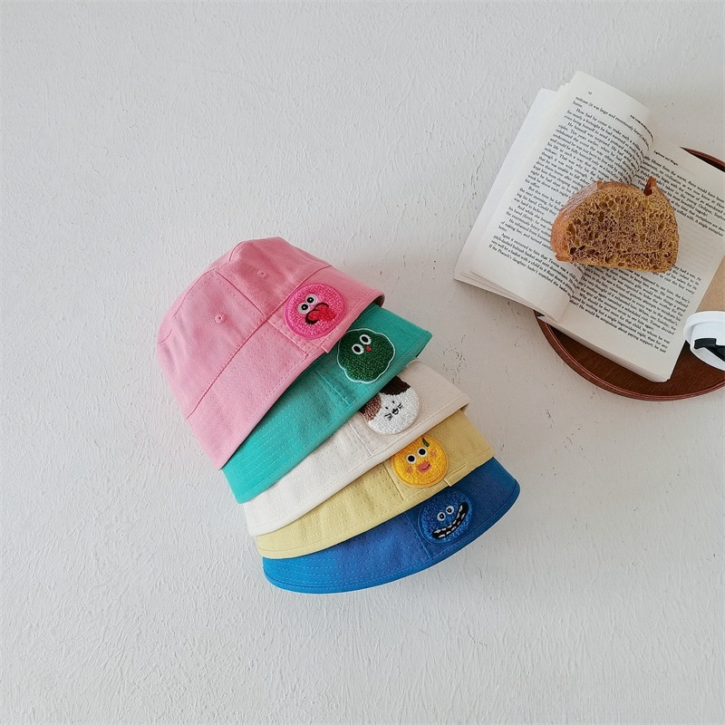 夏日可愛圖案寶寶帽