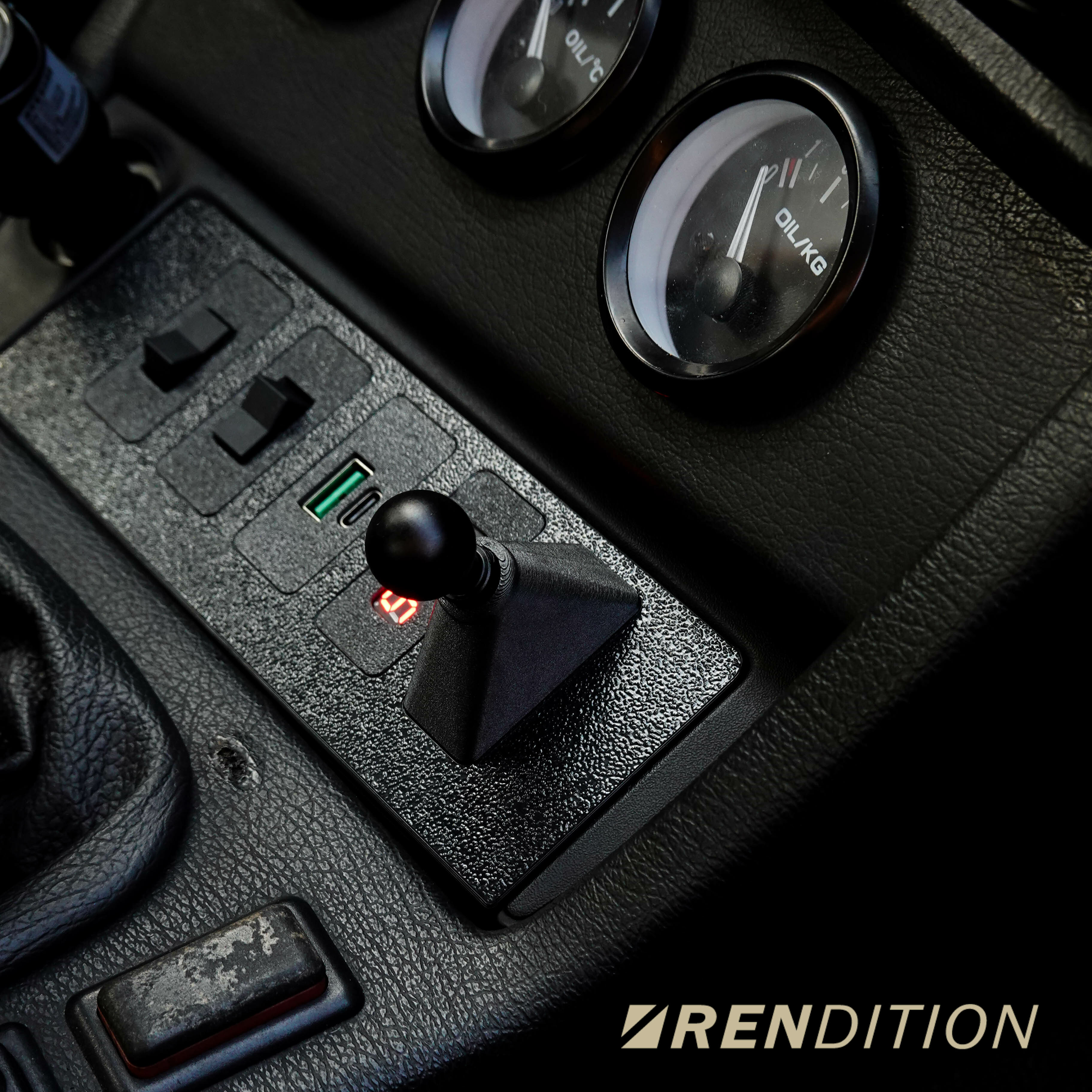 BMW E30 FRONT USB CHARGING MODULES