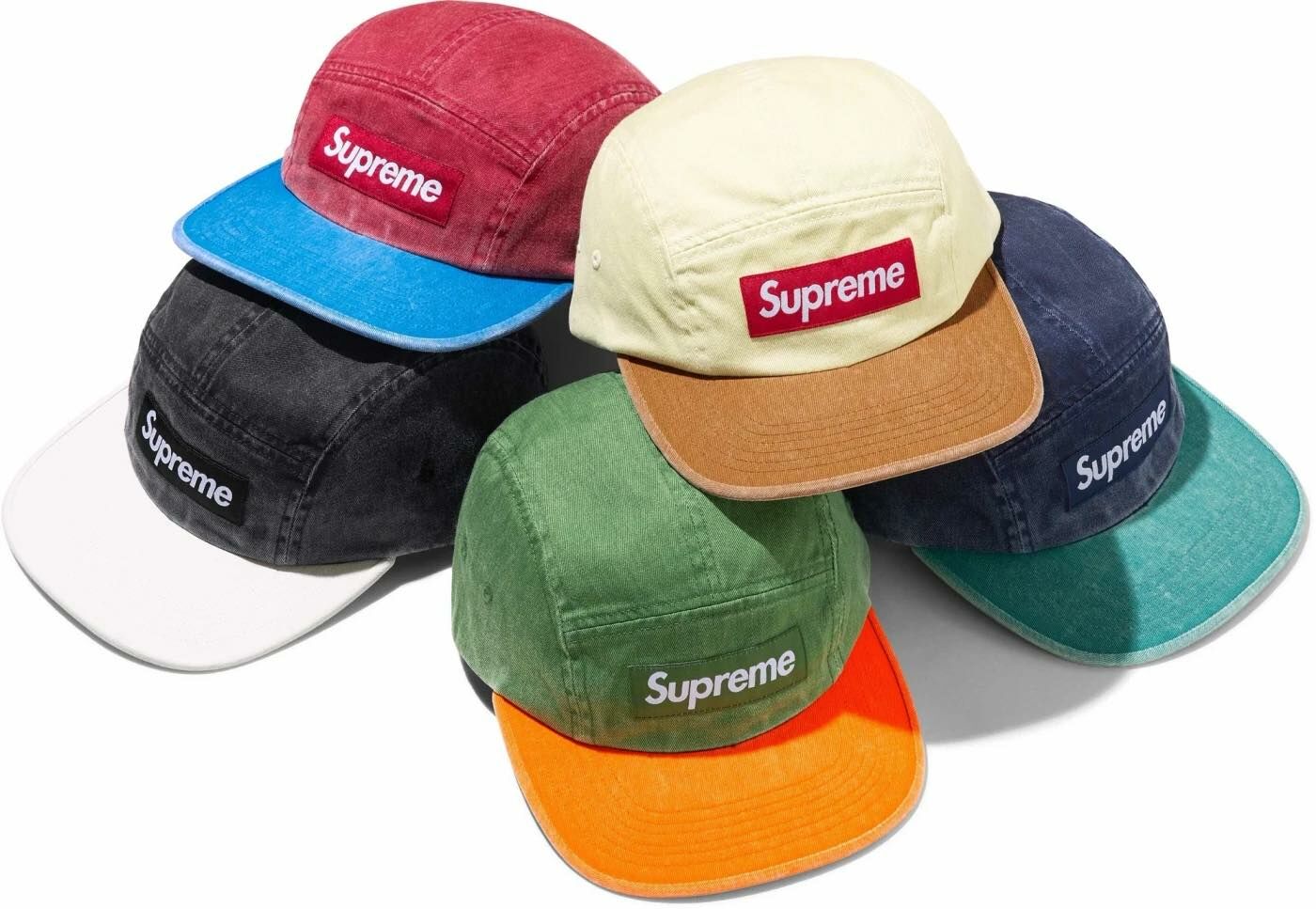 Supreme Pigment 2-Tone Camp Cap (5Colors)