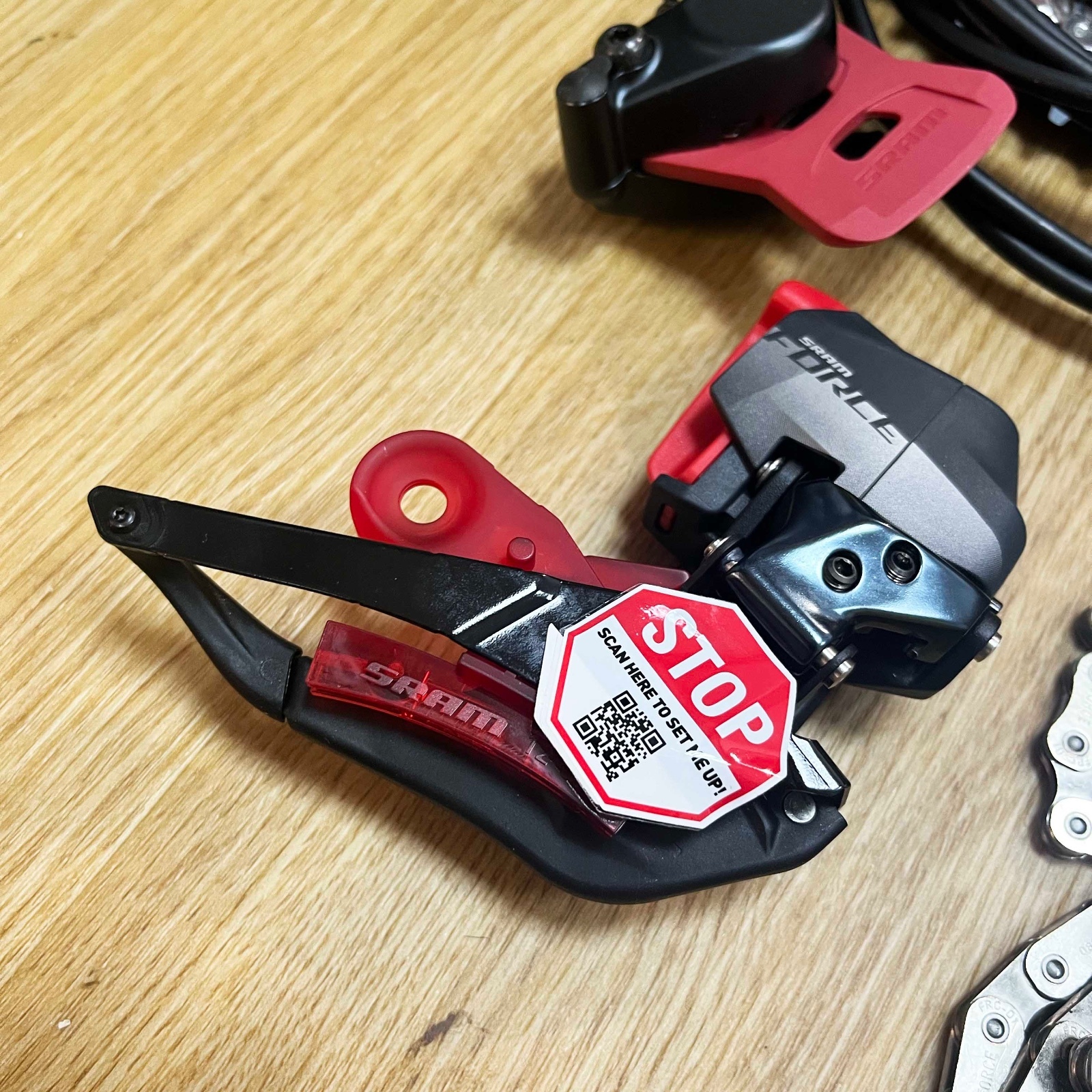 SRAM Force eTap AXS 2X 公路車碟剎組件套裝