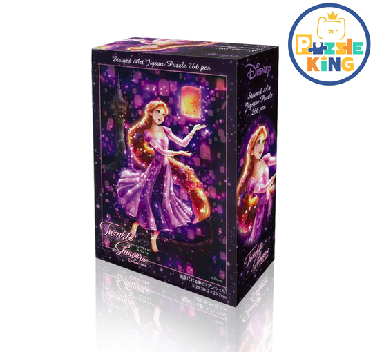 長髮公主-夜空中的夢點亮 (透明樹脂)