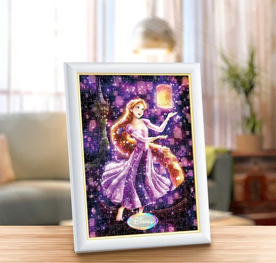 長髮公主-夜空中的夢點亮 (透明樹脂)