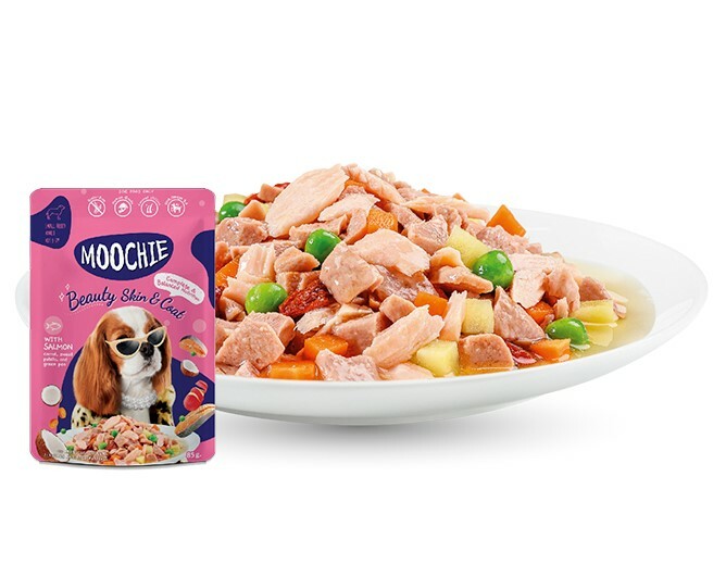 泰國Moochie Superfood系列 皮膚健康 三文魚85g 原盒12包*