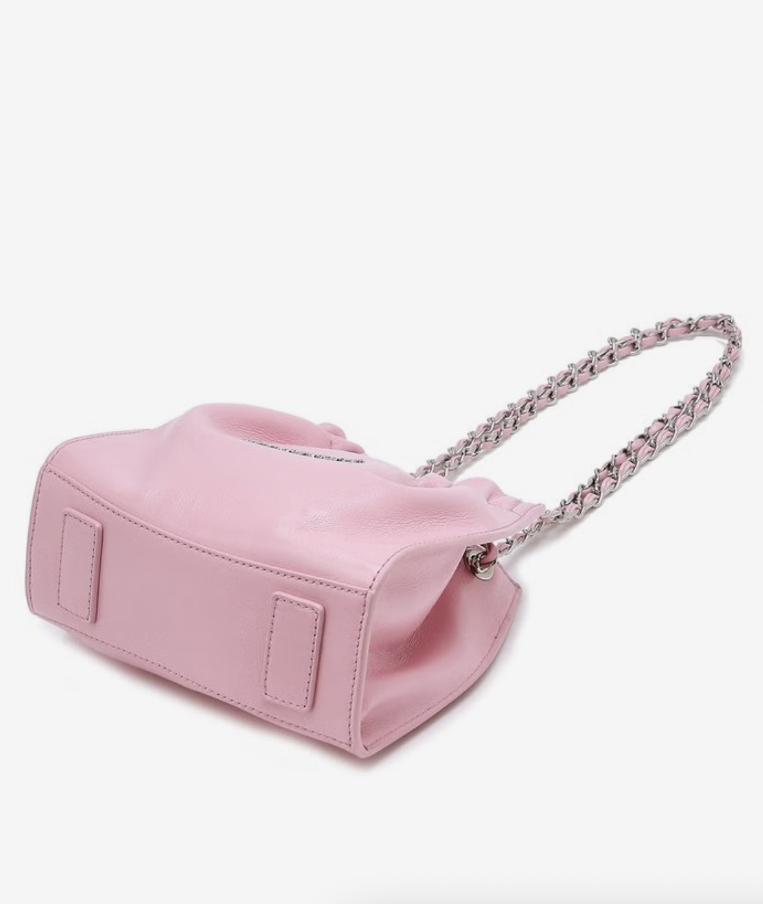 韓國Jillstuart Coco chain Pink Gold Logo Chain Mini Cross