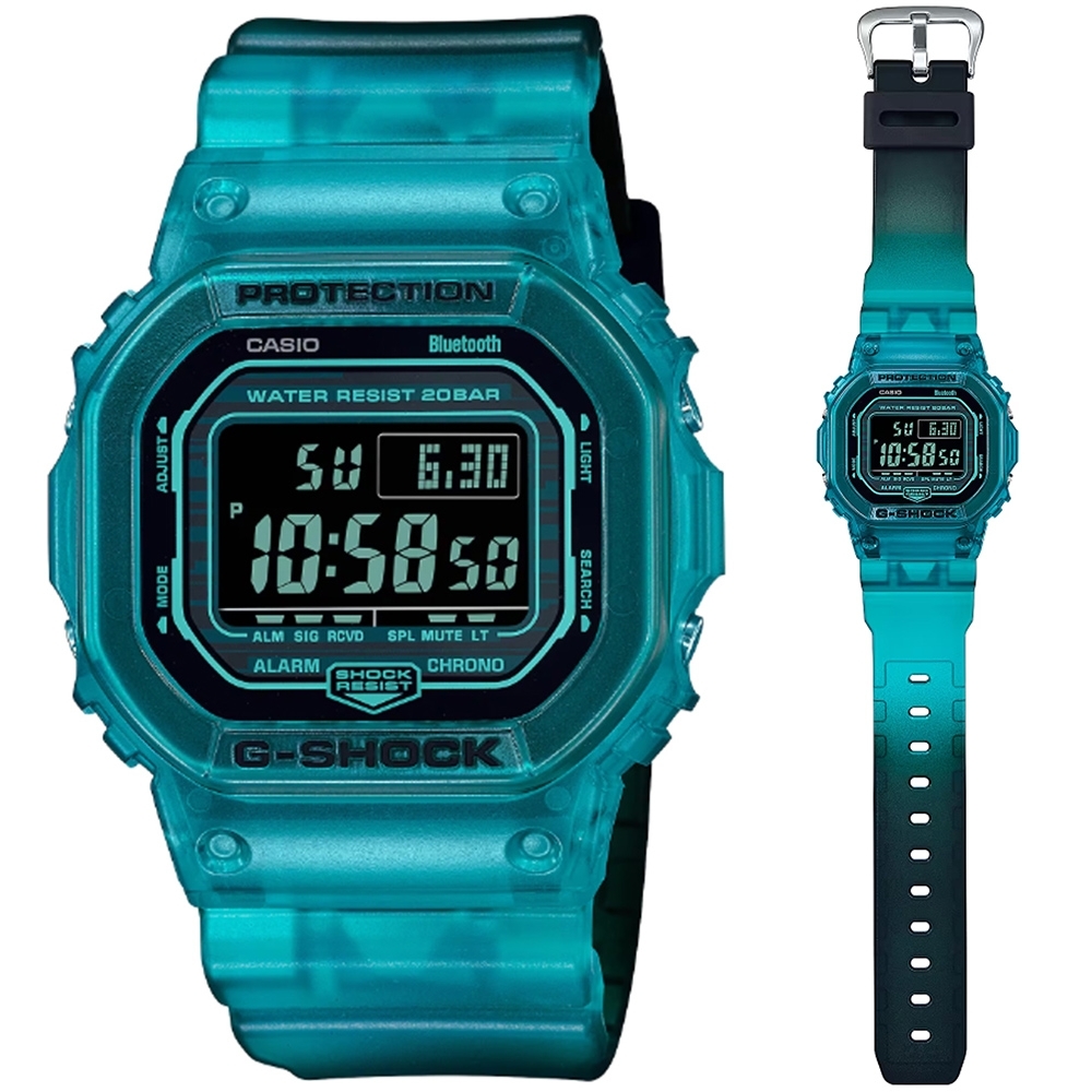 Casio G-Shock DW-B5600G-2 藍牙 手錶 (香港行貨)