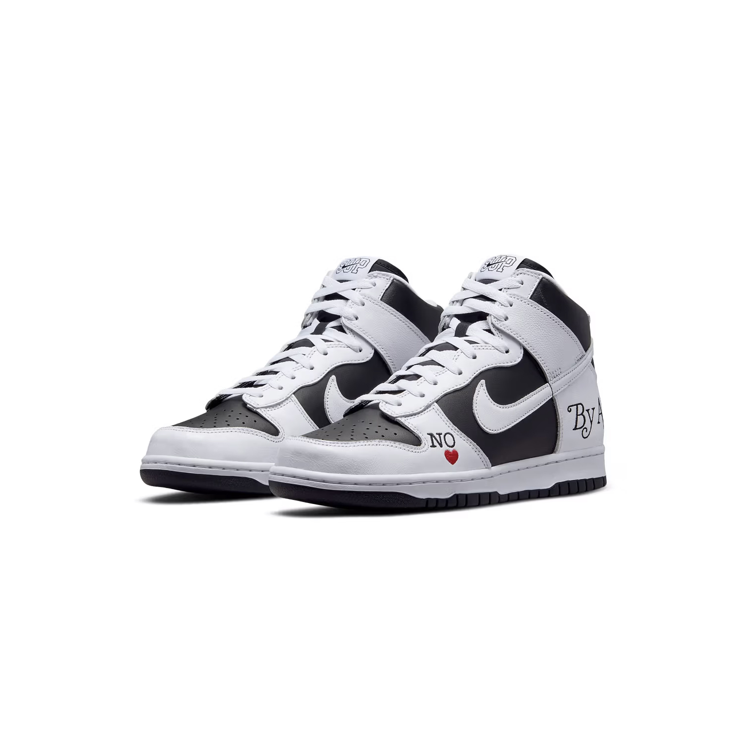 -(A8d)-SUPREME X NIKE SB DUNK HIGH OG QS "BY ANY MEANS" 白黑-DN3741 002