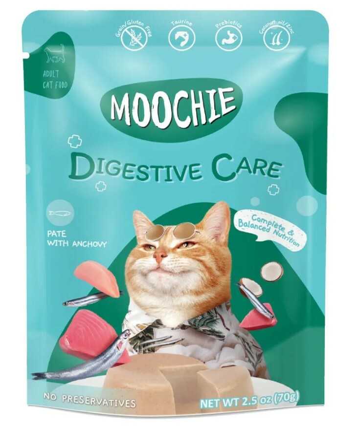 泰國Moochie貓用 鯷魚(腸道健康) 70g* 原盒12包