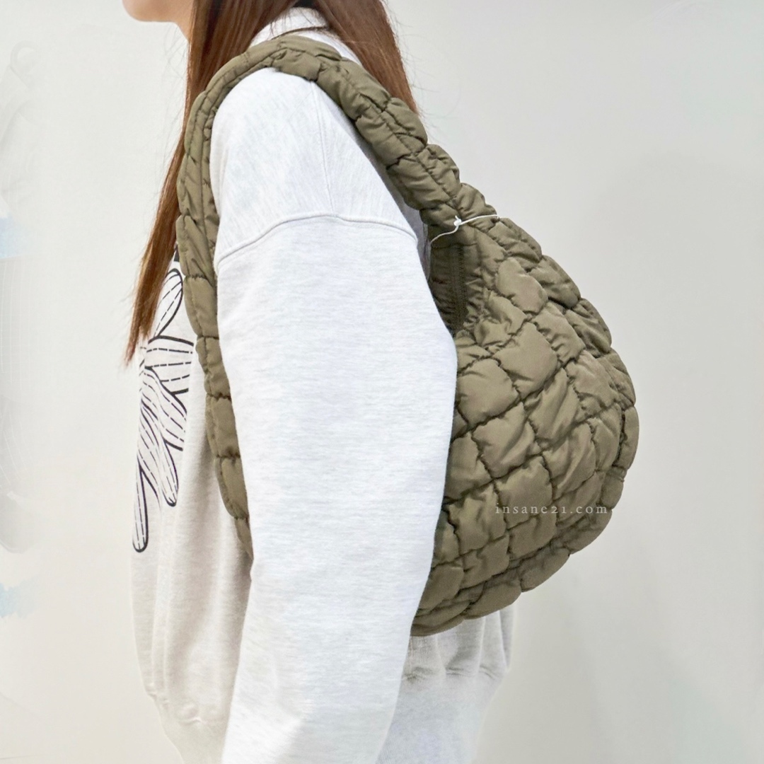 COS雲朵包 黑 白 咖啡 軍綠 迷你//中//大//斜背