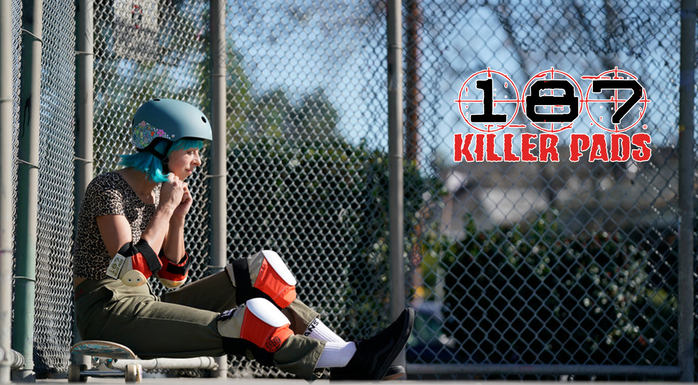 187 Killer Pads 專業滑板護具/安全帽【HARBOR港】