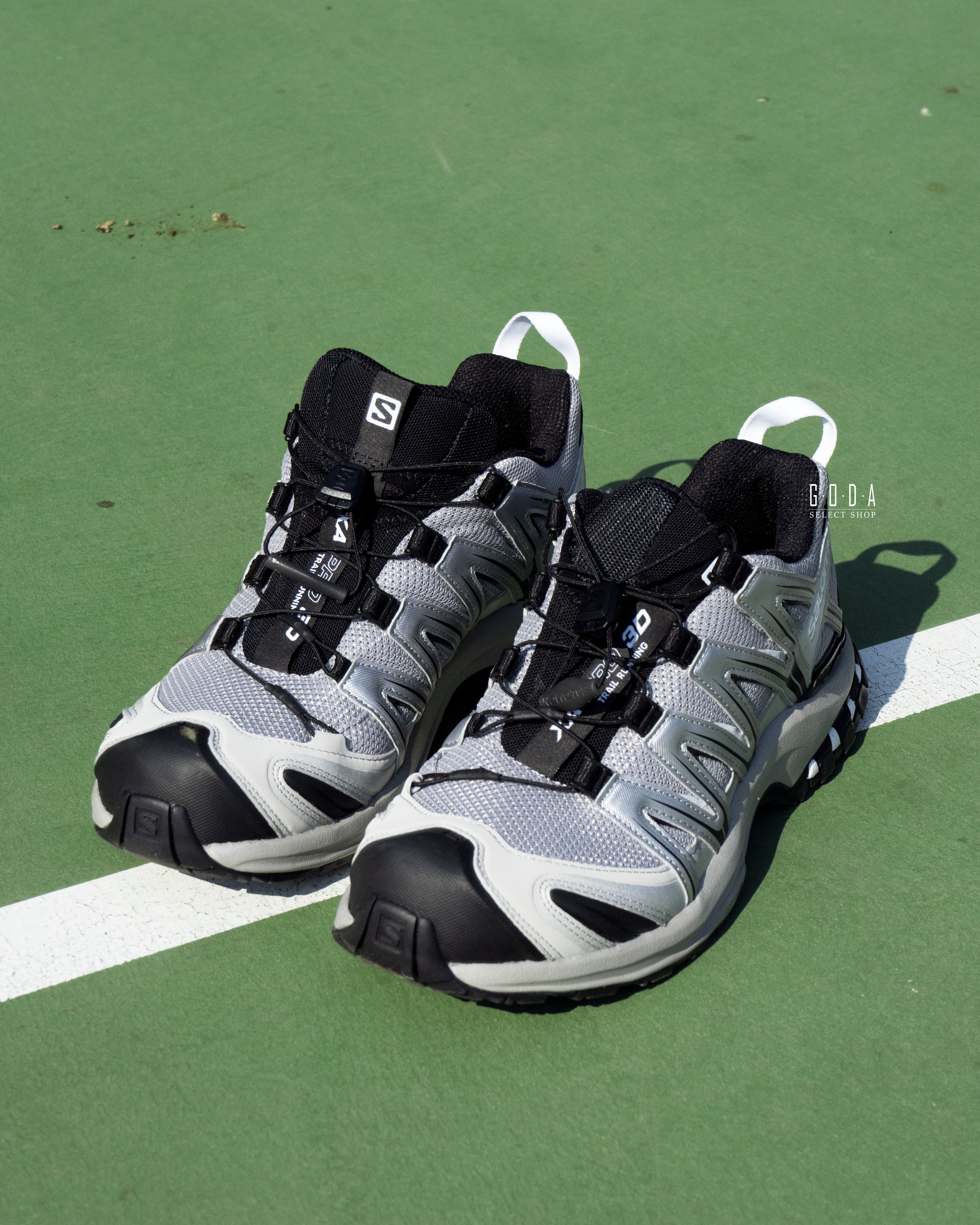 SALOMON XA Pro 3D ADV 運動鞋 跑步鞋 戶外 山系潮流 銀灰 474781