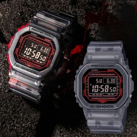 Casio G-Shock DW-B5600G-1 手錶 (香港行貨)