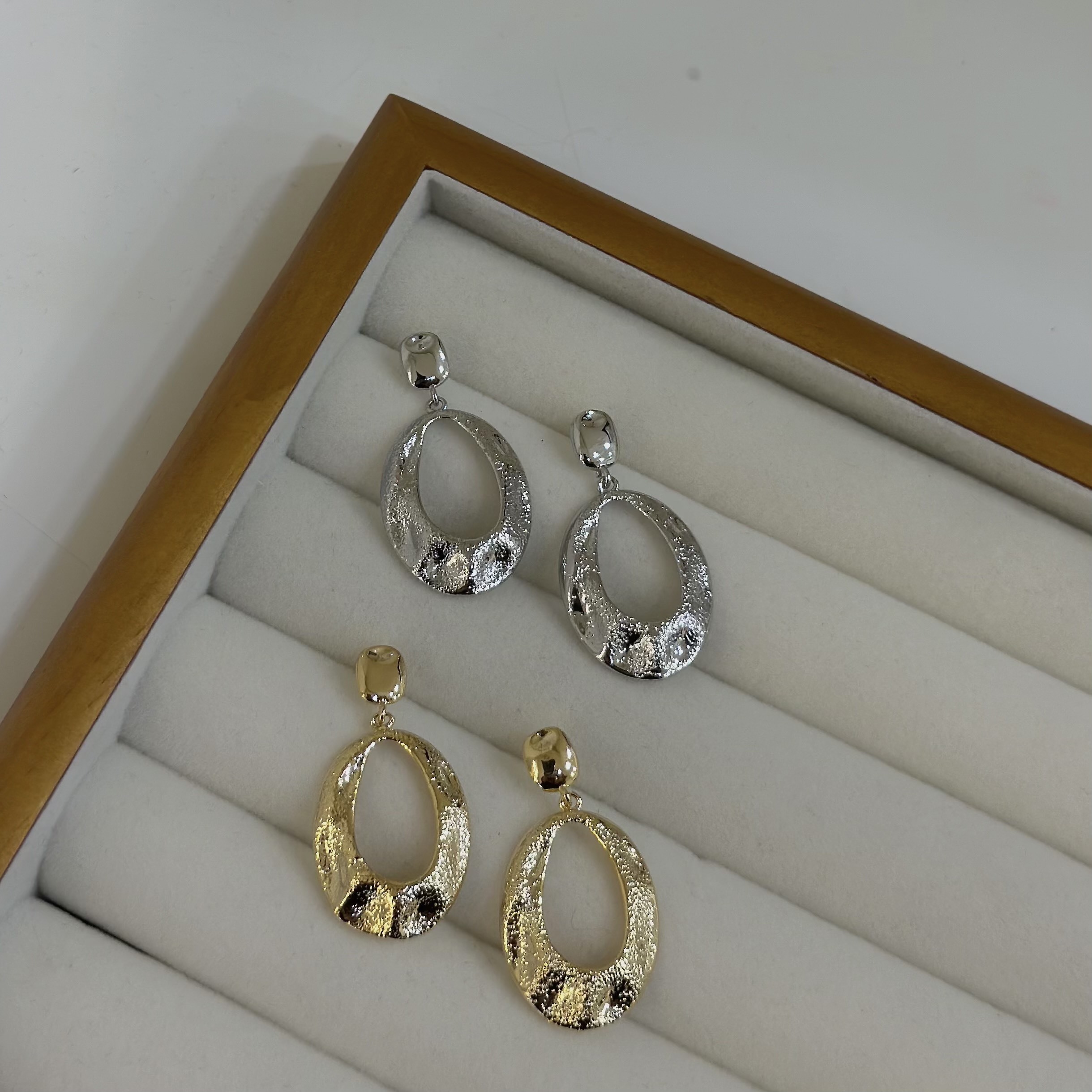 S45磨砂不規則橢圓垂吊