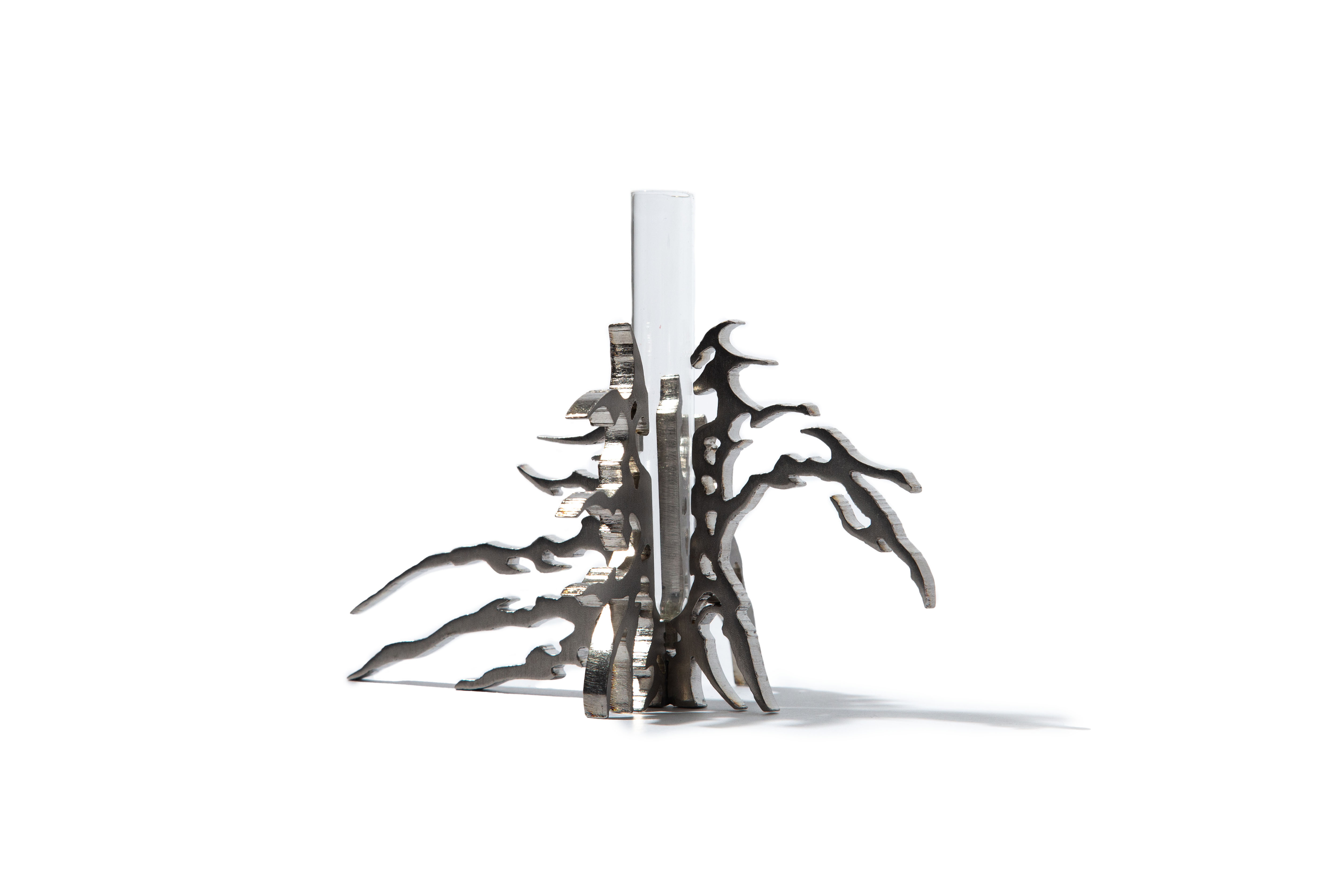 Wretched Flowers "Dark Vase in Steel"