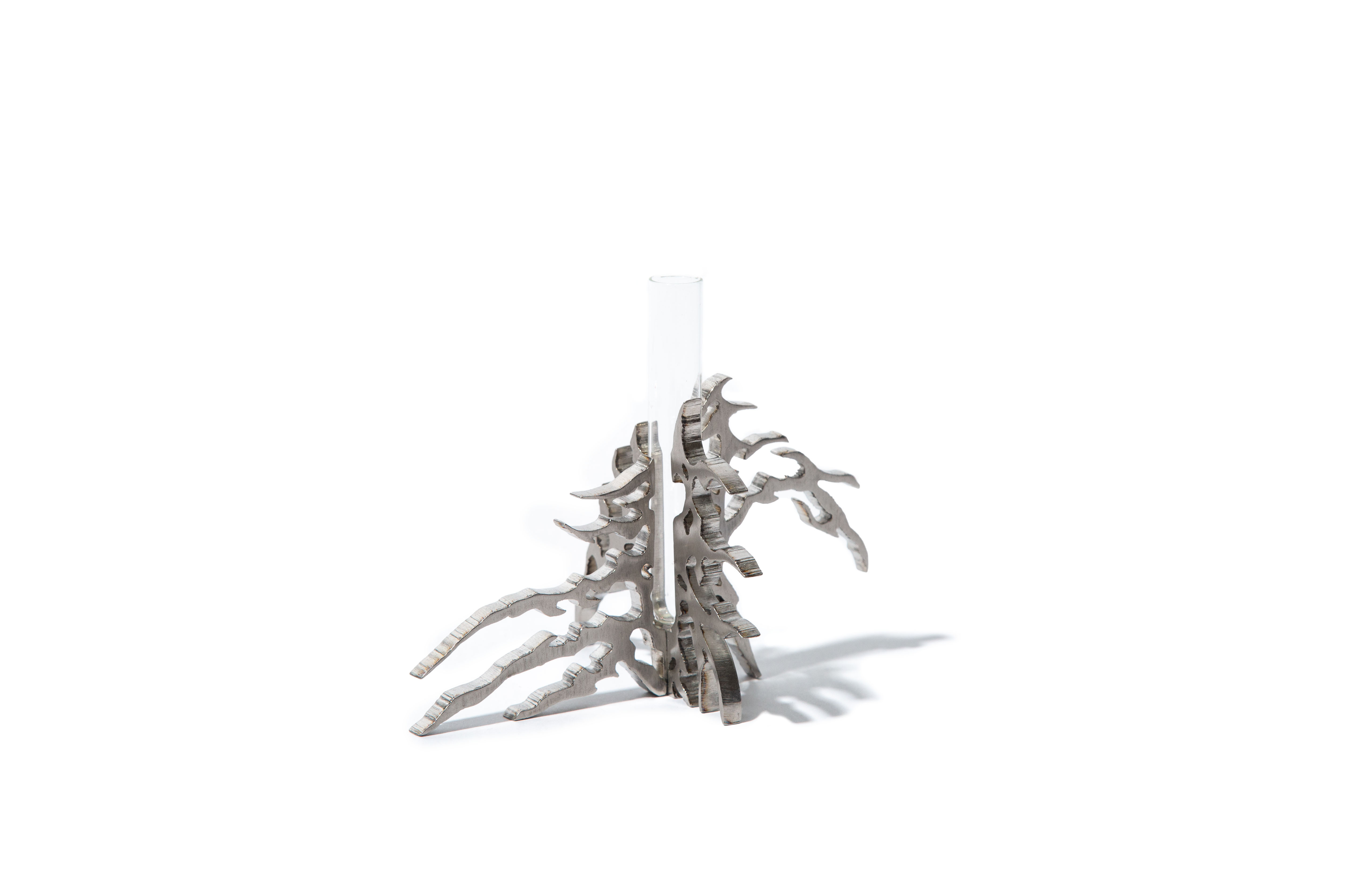 Wretched Flowers "Dark Vase in Steel"