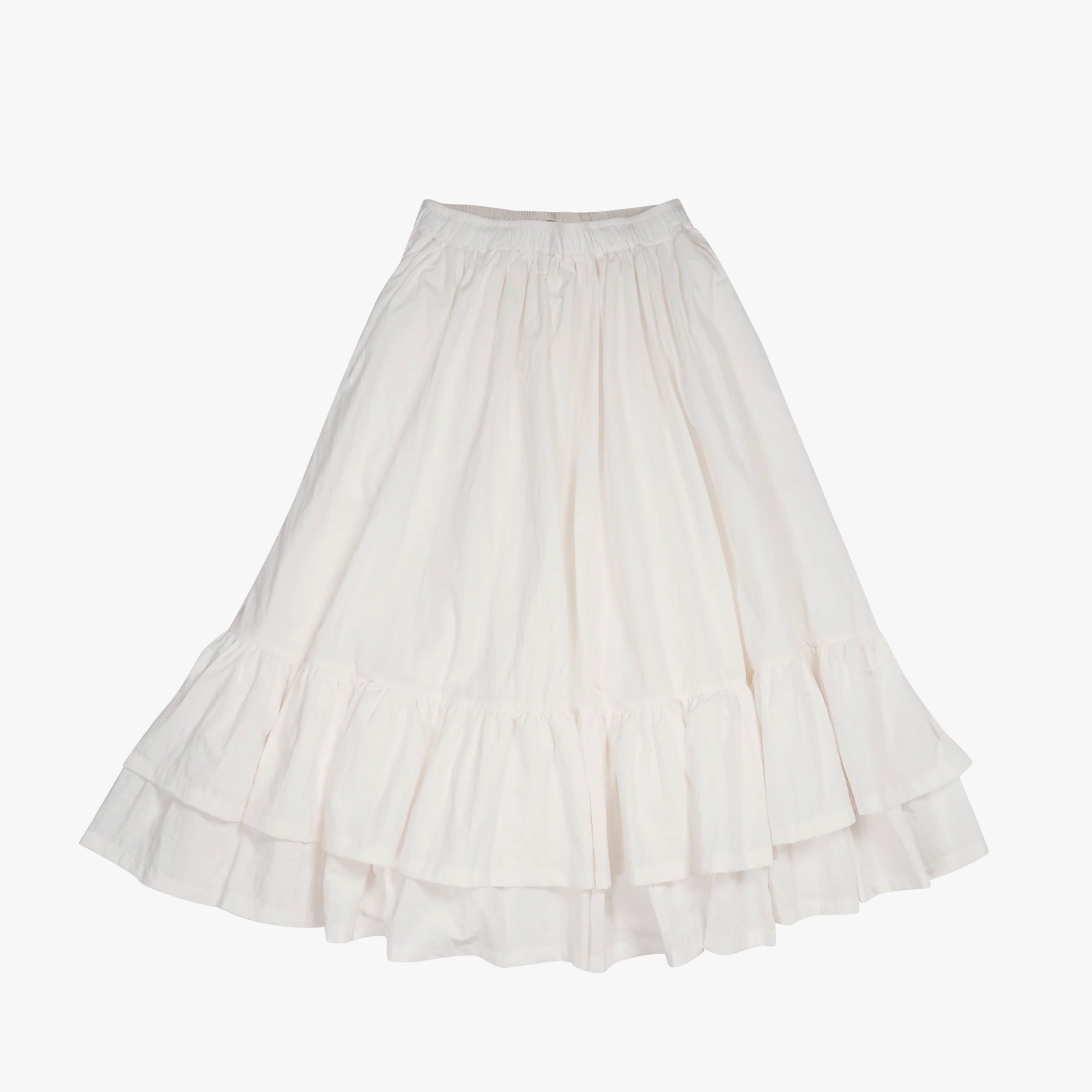 🅐 ✿ daphne ruffle-trimmed midi skirt ✿