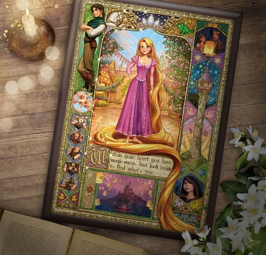 魔法頭髮的奇跡 (鍍金風格)