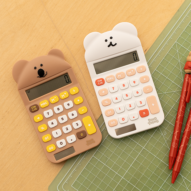 #現貨 Dinotaeng  Quokka & BOBO 太陽能電子計算機