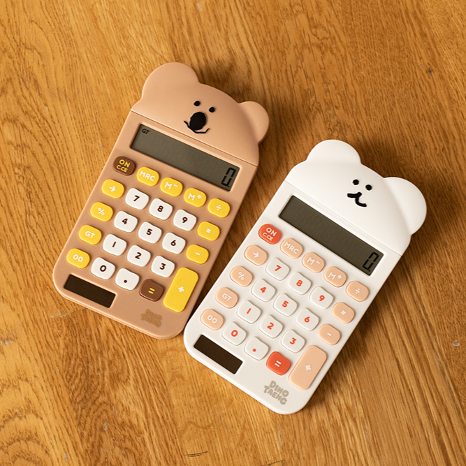 #現貨 Dinotaeng  Quokka & BOBO 太陽能電子計算機