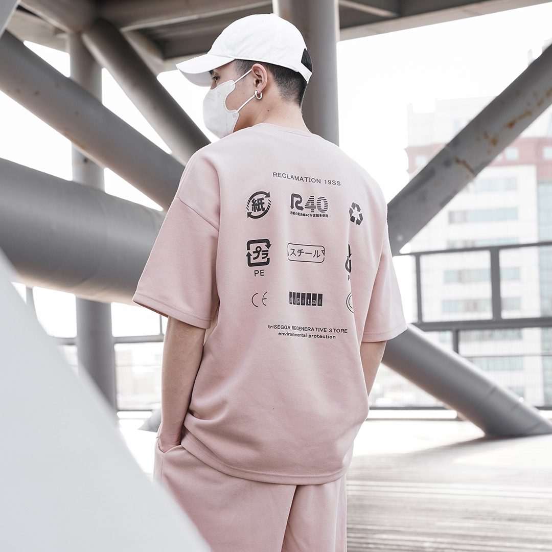 t-shirt - 電繡PE 回收系統 厚T