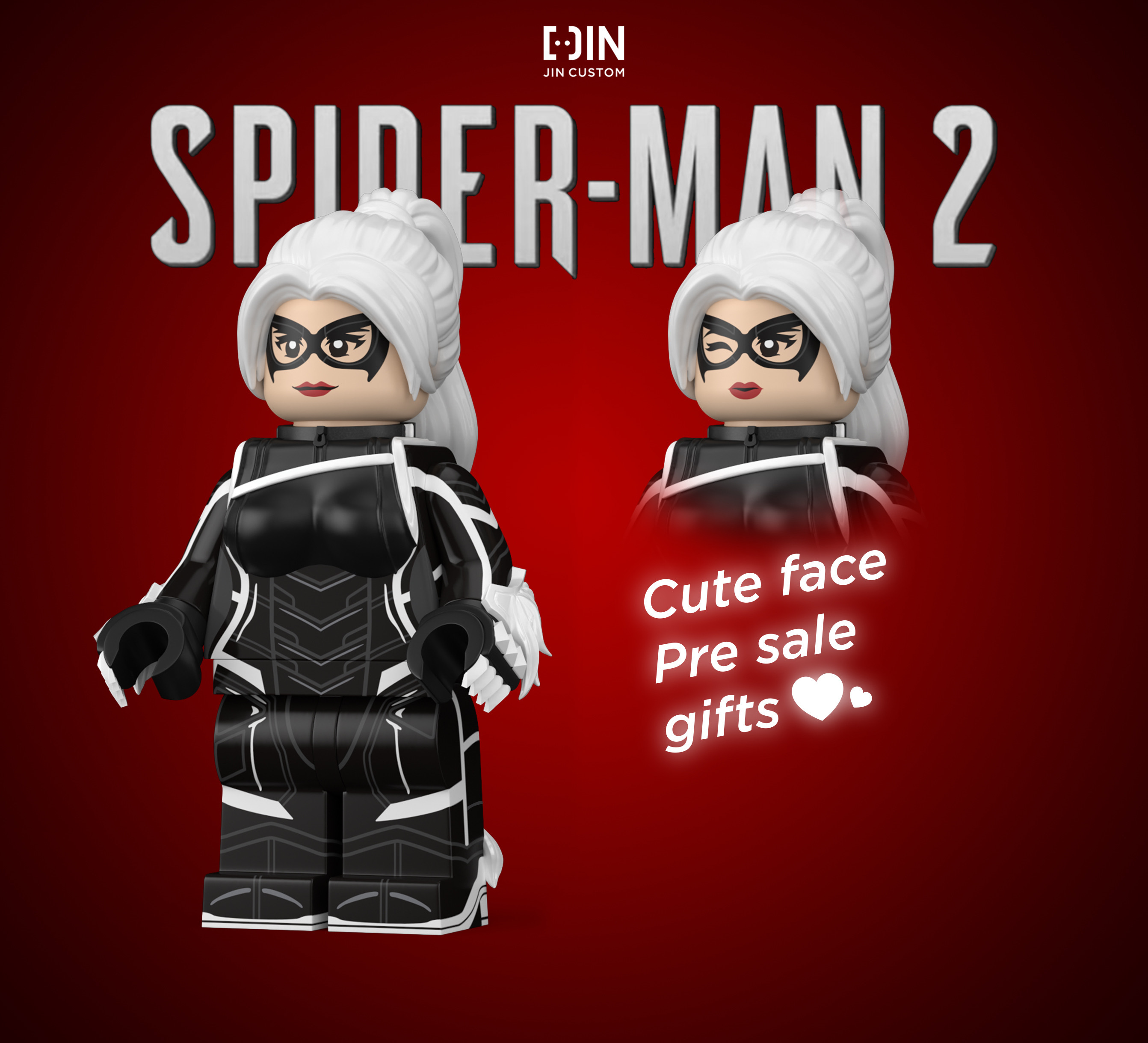 [Jin Customs][Preorder] PS5 Black Cat [PADprinted]