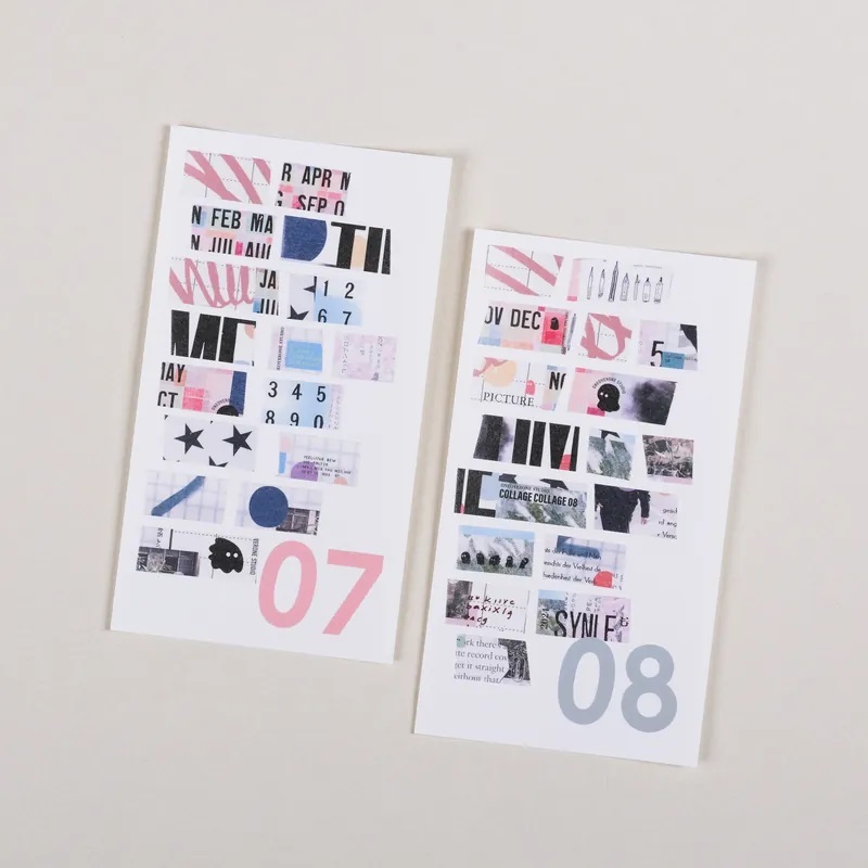 一分之一工作室．Collage Collage 7-8 紙膠帶