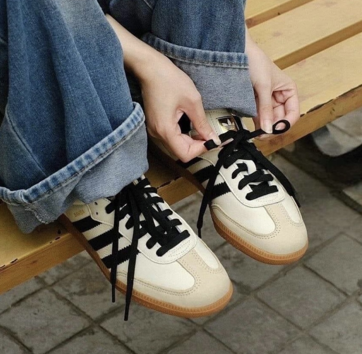 Adidas Originals Samba OG 奶油金標 黑色 皮革 復古 德訓鞋 ID0478/預購