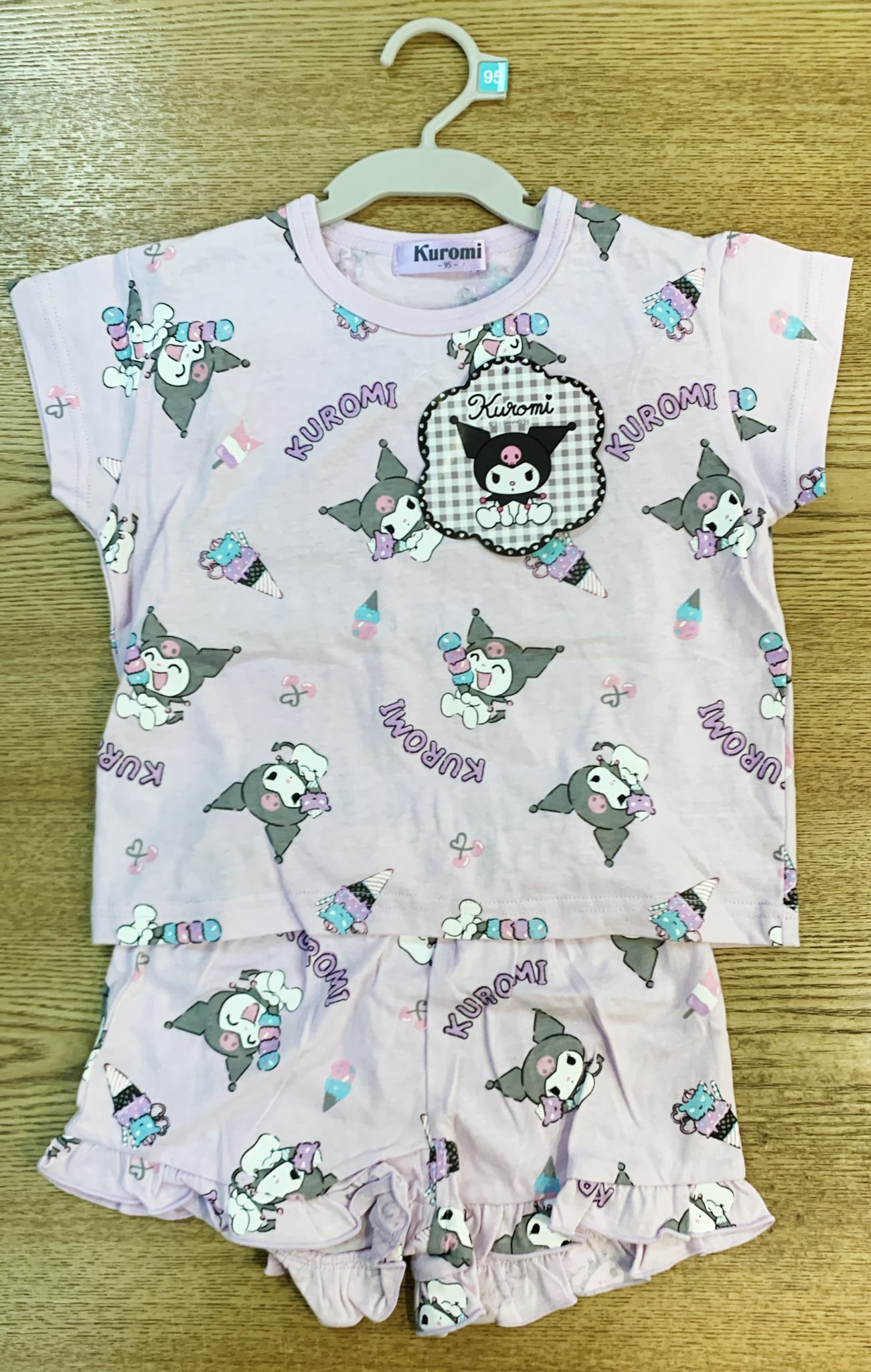 2024 新款 幼童短袖套裝-Kuromi款 80-95碼