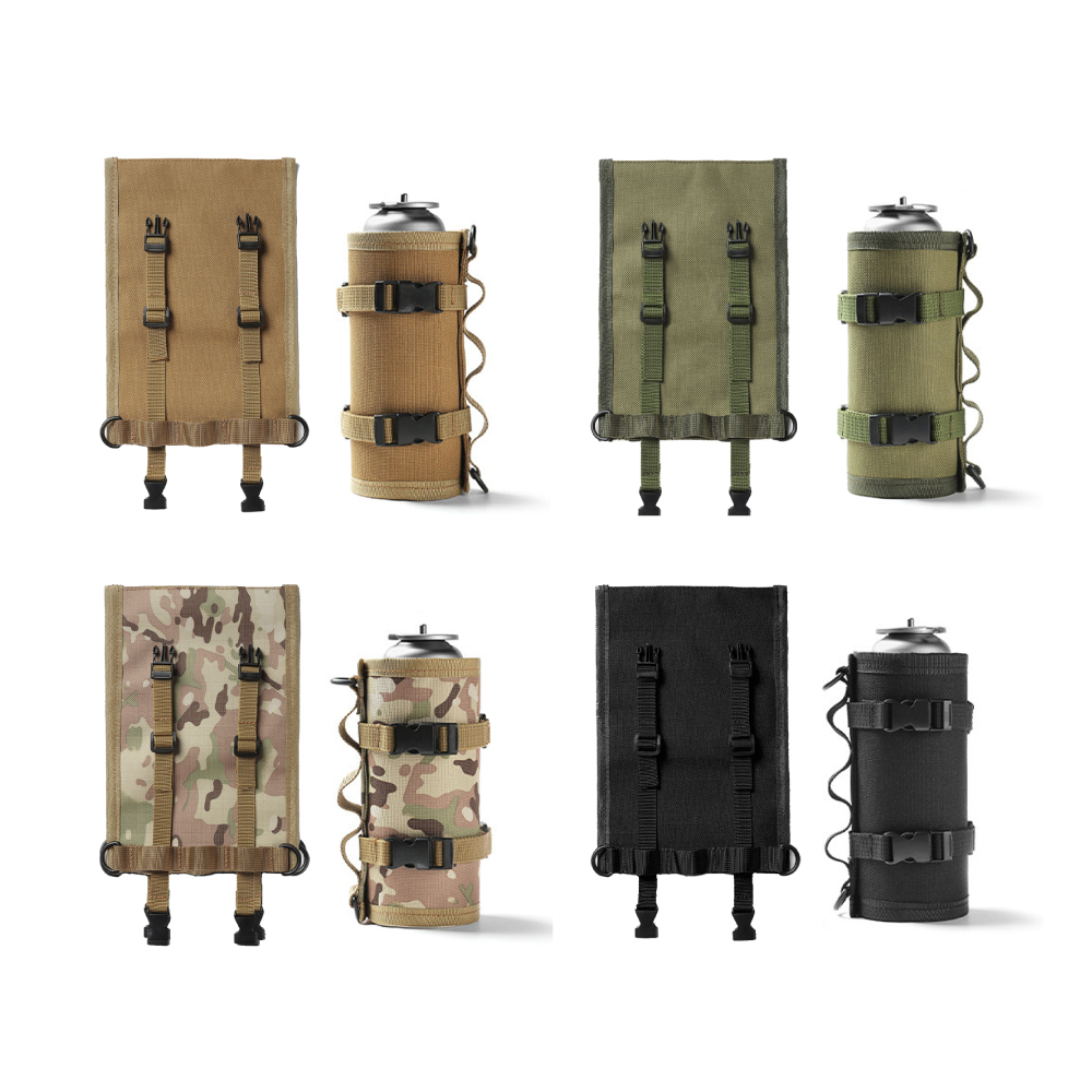 #元氣熊 露營卡式瓦斯罐保護套_共四色